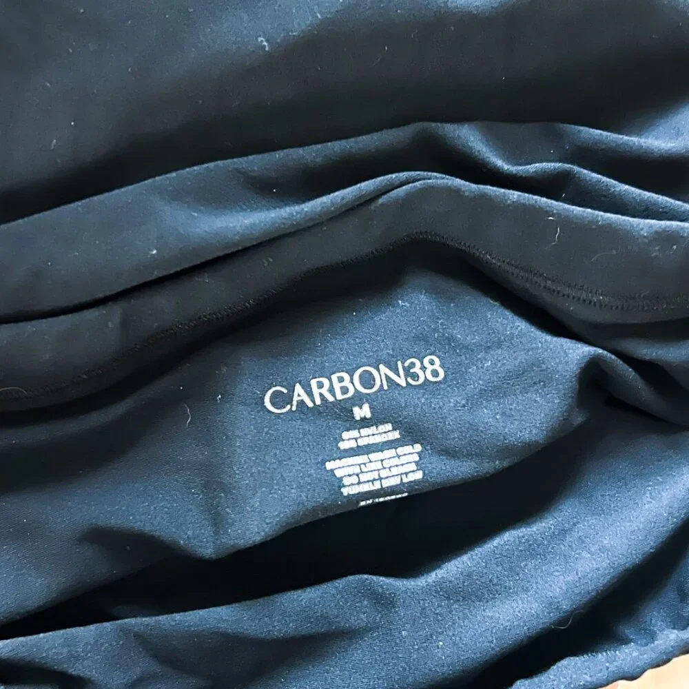 CARBON38 // Black Buttery Smooth Strapless Dress in Melt M - Picture 5 of 7